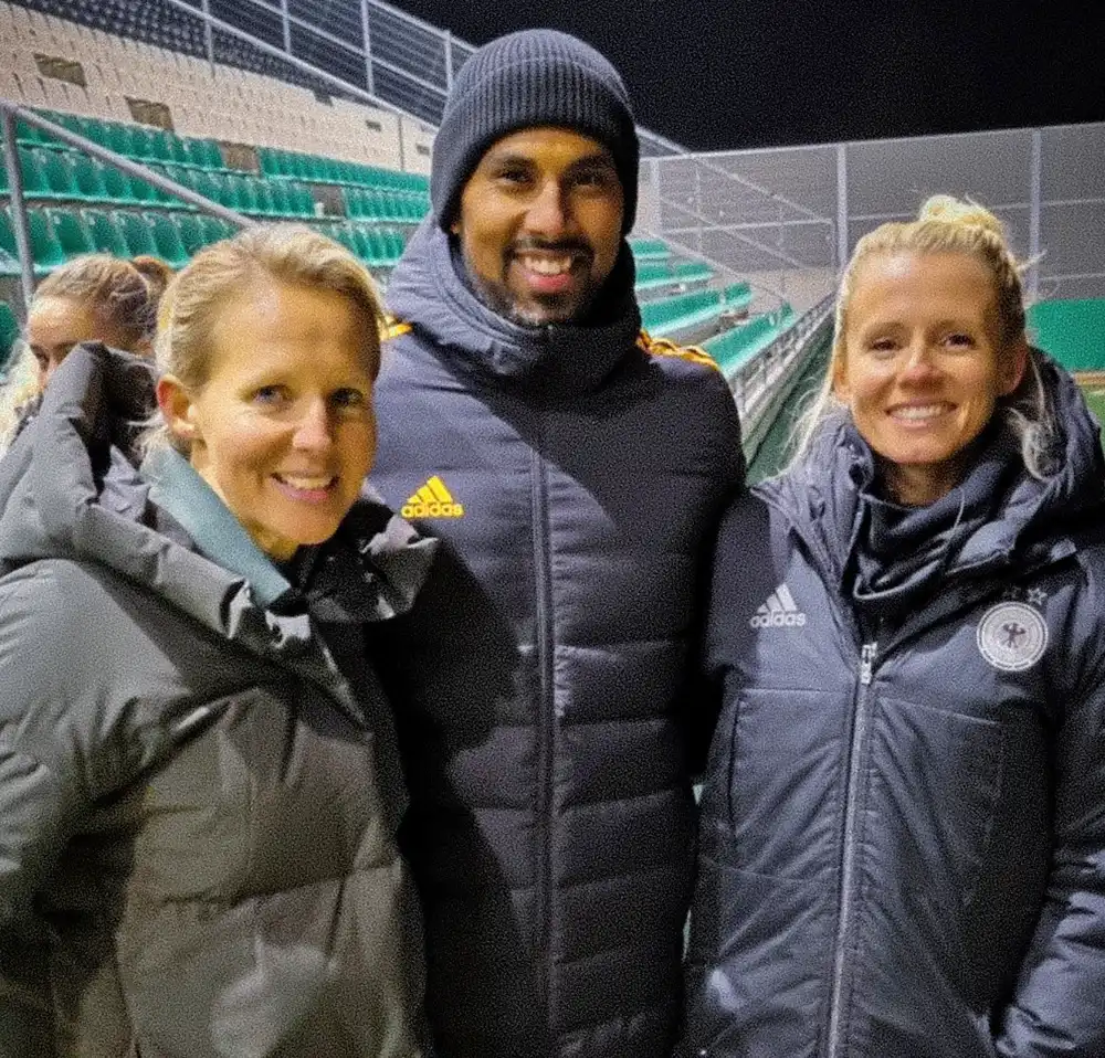 Chris Punnakkattu Daniel with Fritzy Kromp and Julia Simic